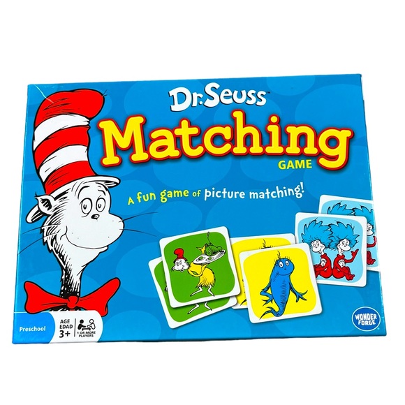 New Dr. Seuss Matching Game 3+ - Picture 1 of 10